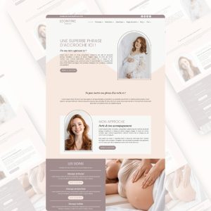 Site semi-personnalisable Léontine